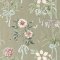 Sanderson Cupid's Beau Florin/Madder Wallpaper