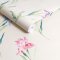 Laura Ashley Hawling Irises wallpaper featuring elegant hand-painted flowers.