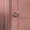 Close-up of Poached Rhubarb paint colour with blush undertone